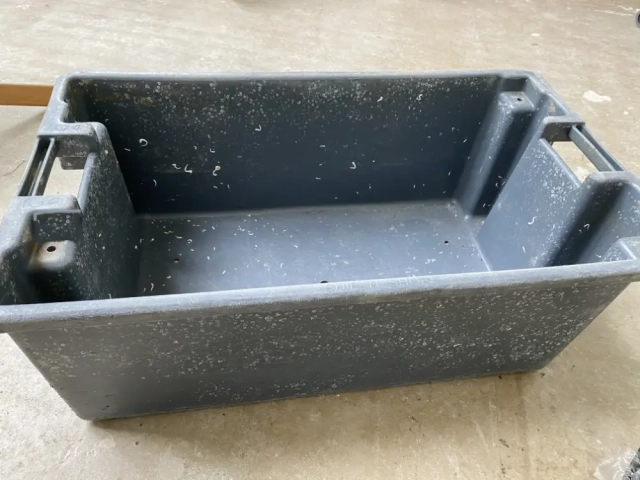Undamaged Plastic Fish box